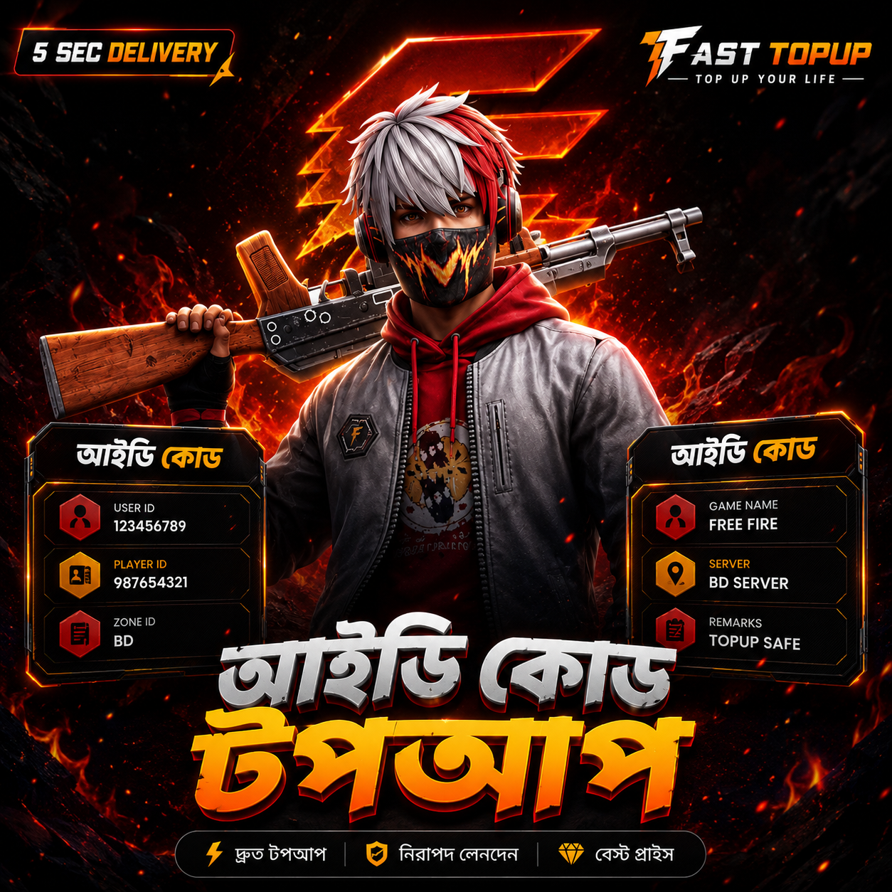Id Code TopUp (BD)