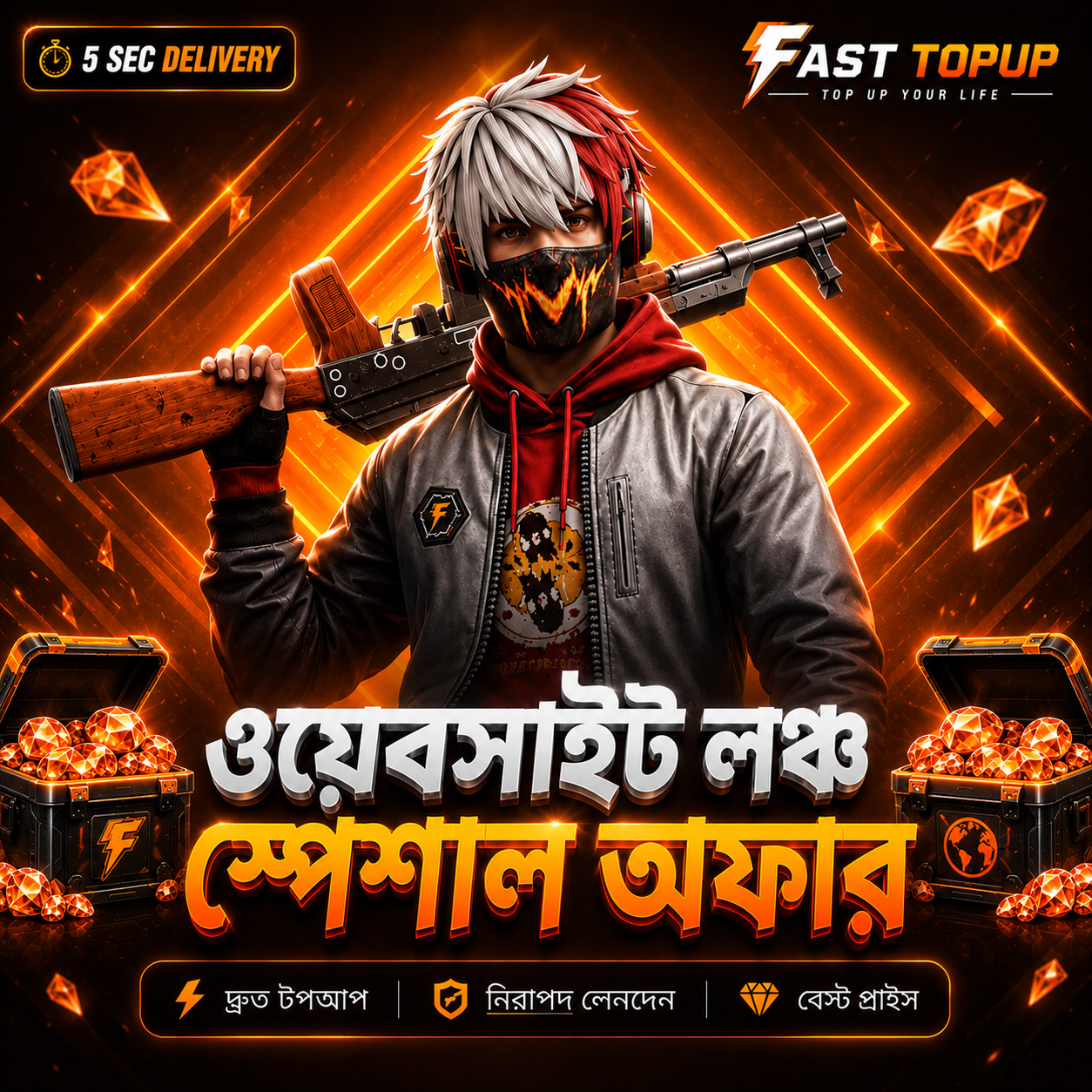 Website launch special offer